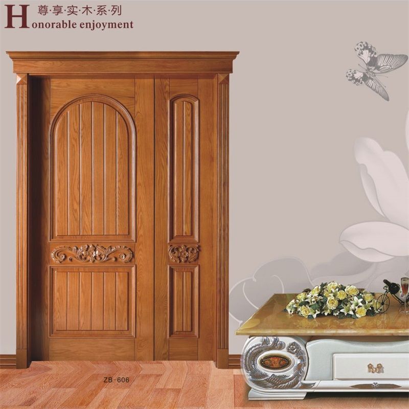 廠價直銷鑫順來X-6002平開外扣復(fù)古實木烤漆門