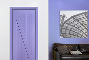 廠價直銷鑫順來X-6082平開谷窗實木烤漆門