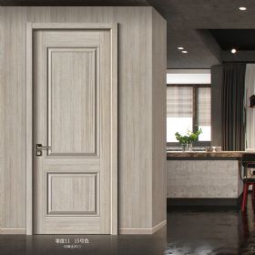 廠價直銷鑫順來X-7009平開實木烤漆門