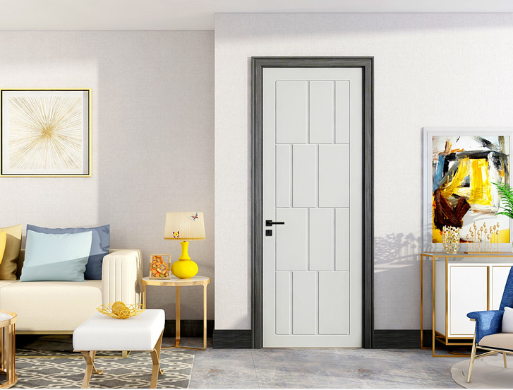 廠價(jià)直銷鑫順來X-6046平開叉色實(shí)木烤漆門