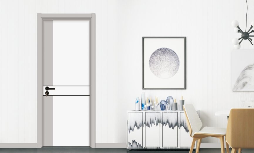 廠價直銷鑫順來X-9012平開零度環保無漆門